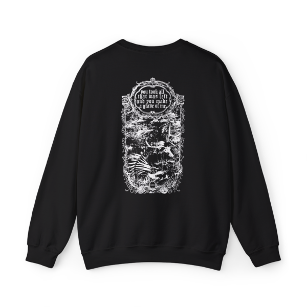 Hollower Deathcore Grave of Me Crewneck Back