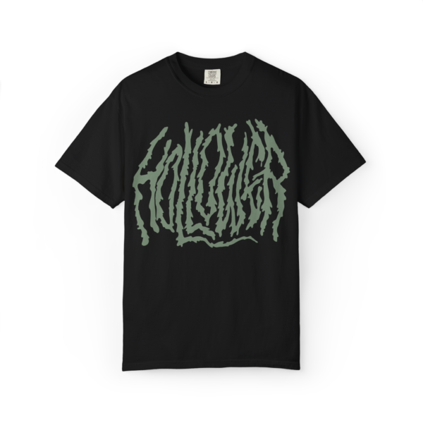 Hollower slobber logo band merch black shirt